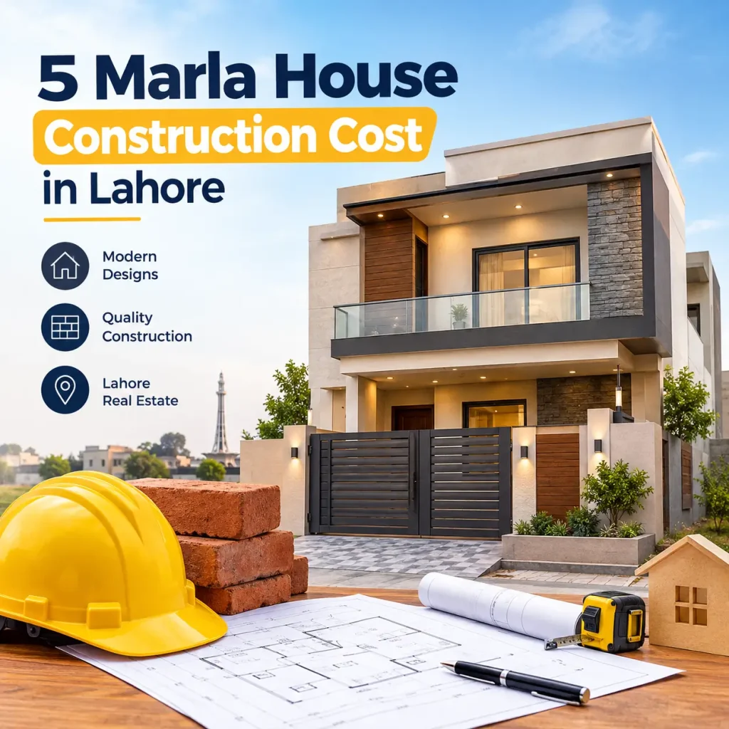 5 Marla House Construction in Lahore