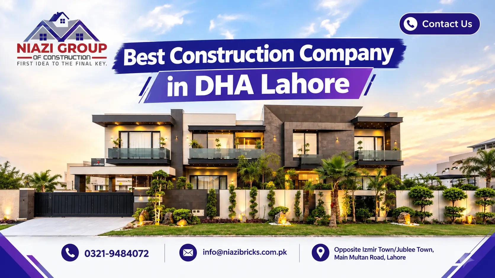 Best Construction Company in DHA Lahore