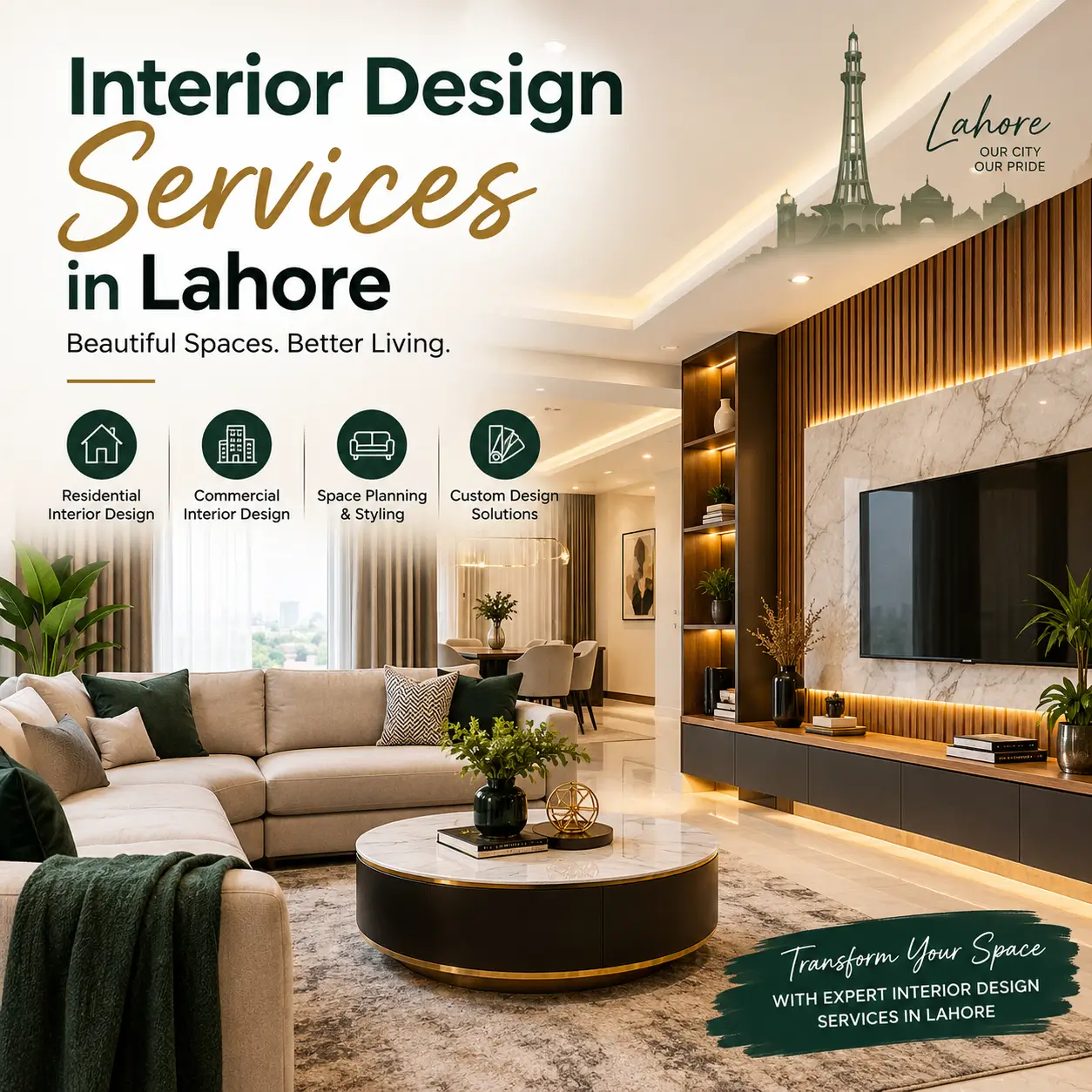 Interior Design Services in Lahore