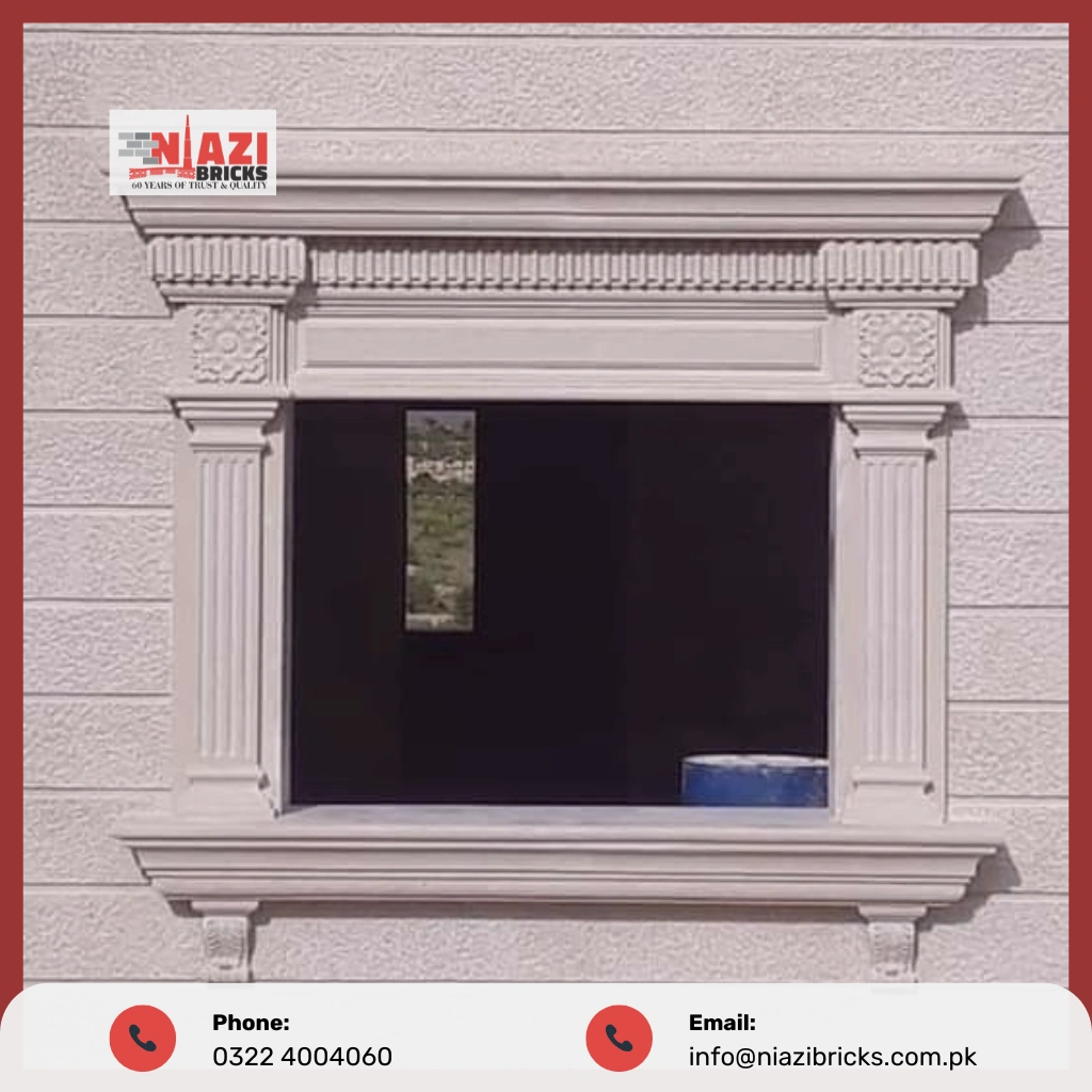 Home Window Brick Pillar Designs