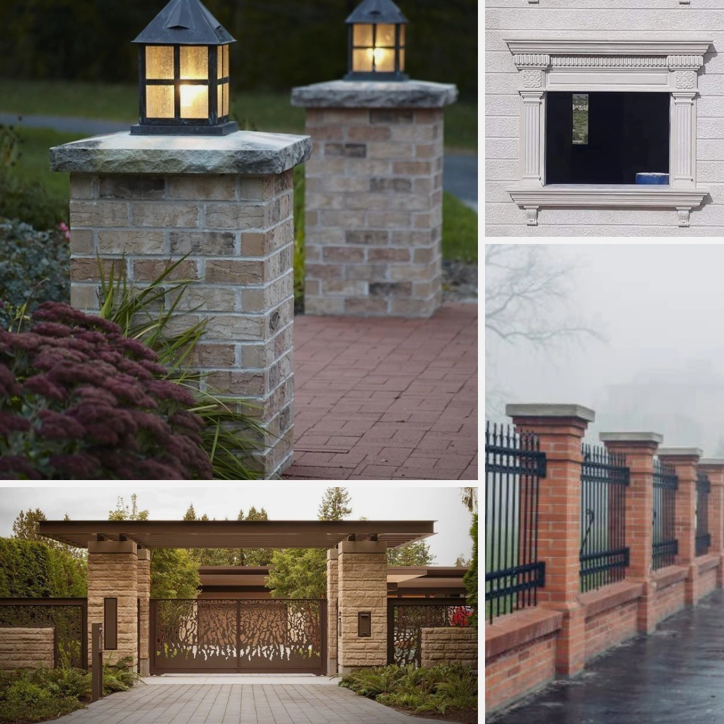 Niazi Brick Piller Designs