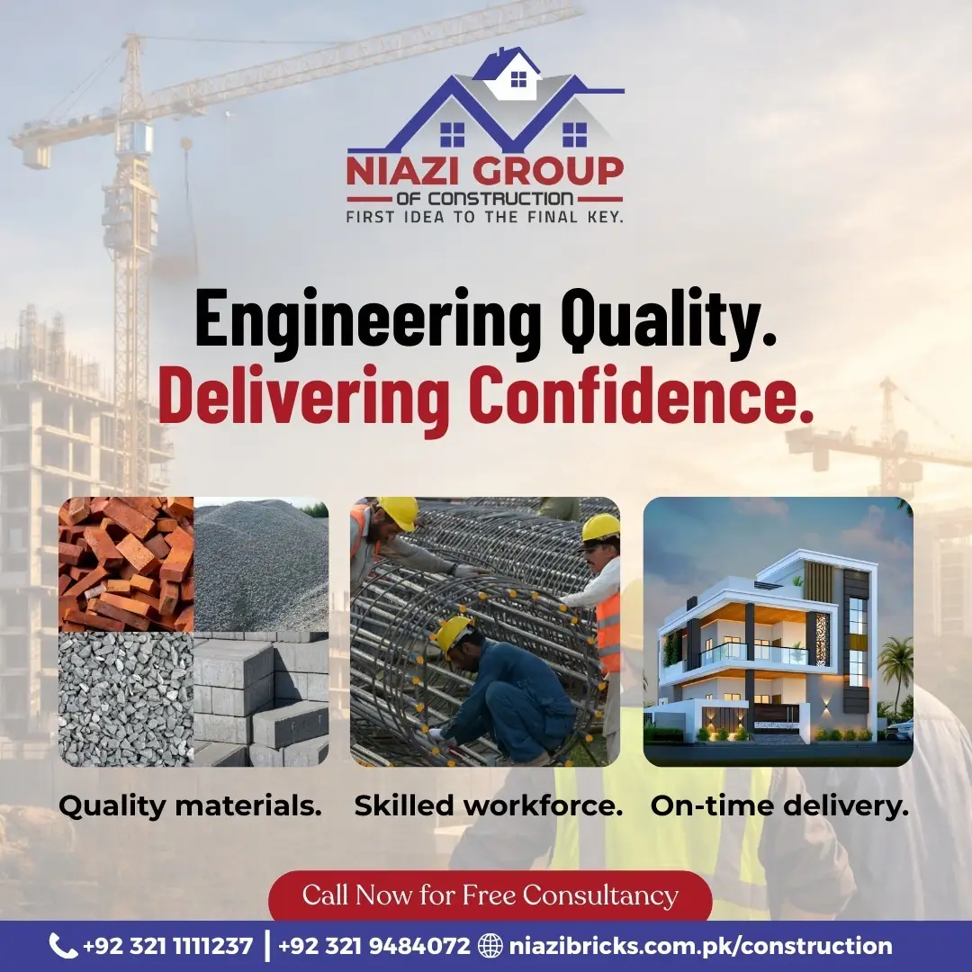 Commercial and insudtrial Construction Company in Lahore
