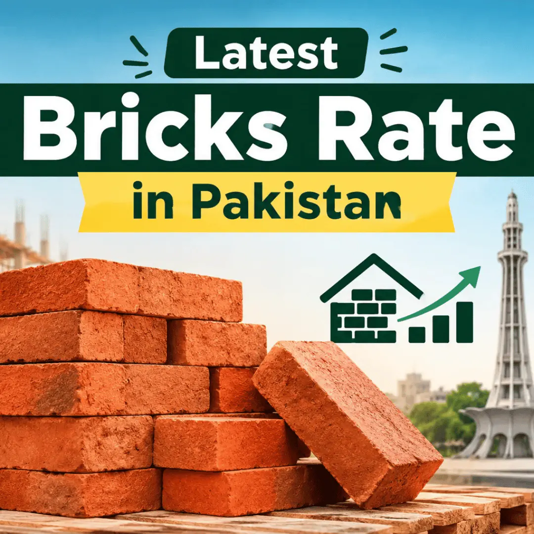 Latest Bricks Rate in Pakistan