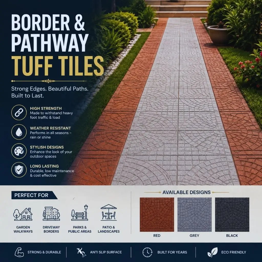 Border & Pathway Tuff Tiles